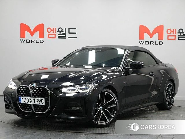 BMW 4 Series (G22) 2024 Черный из Кореи