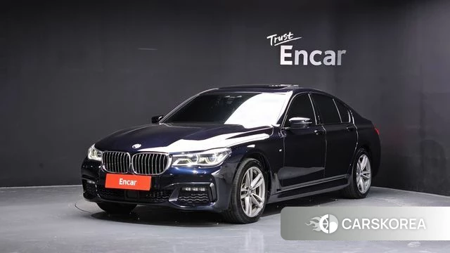 BMW 7 Series (G11) 2018 Черный из Кореи