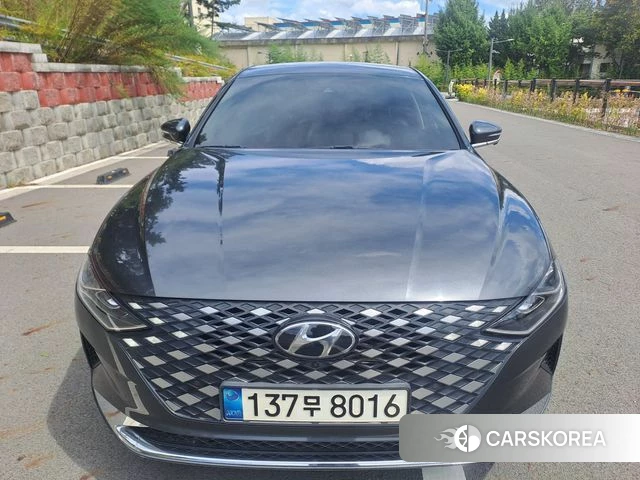 Hyundai The New Grandeur IG Hybrid 2021 Серый из Кореи