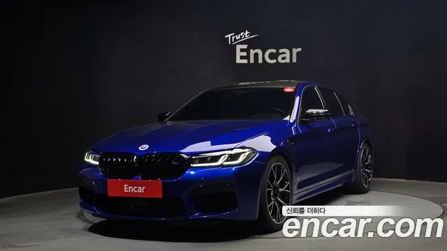 BMW M5 (F90) 2022 Синий из Кореи