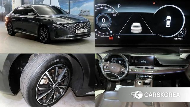Hyundai The New Grandeur IG 2020 Серый из Кореи