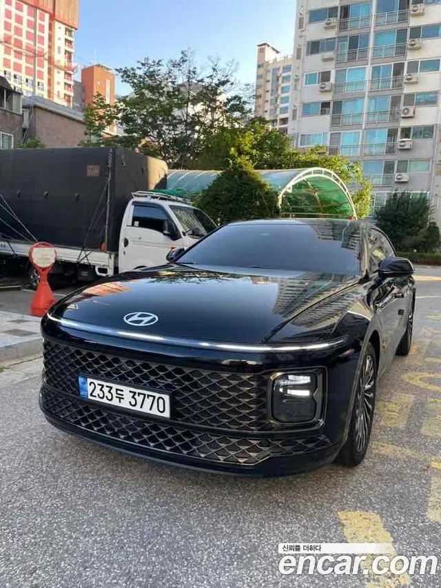 Hyundai Grandeur (GN7) 2023 Черный из Кореи