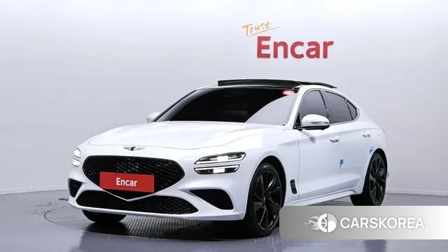Genesis The New G70 2022 Белый из Кореи