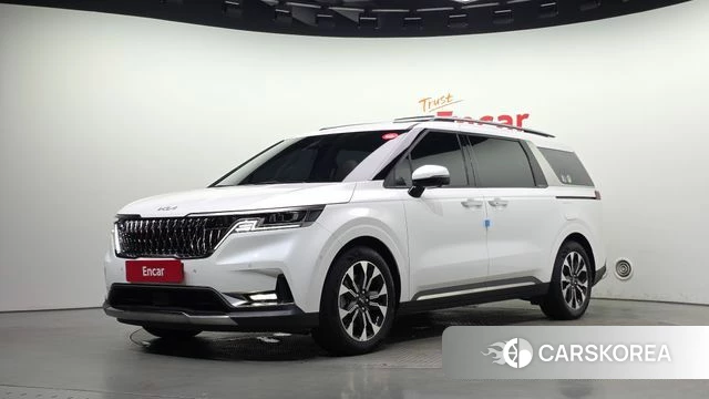 Kia Carnival 4th generation 2022 Белый из Кореи