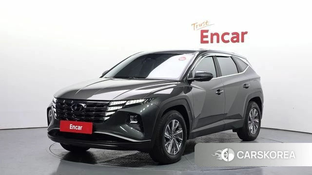Hyundai Tucson Hybrid (NX4) 2021 Серый из Кореи