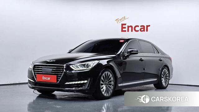Genesis EQ900 2018 Черный из Кореи