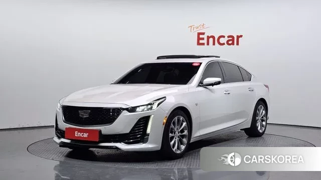 Cadillac CT5 2022 Белый из Кореи