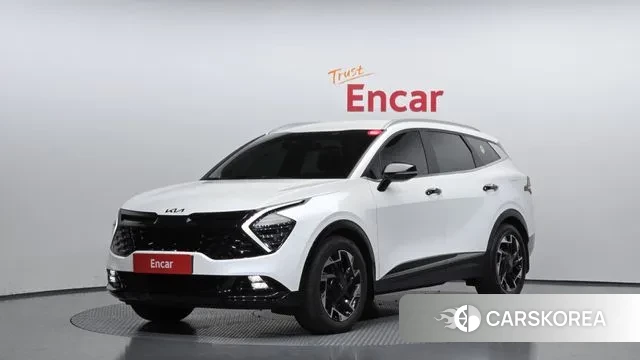 Kia Sportage 5th Generation Hybrid 2021 Белый из Кореи