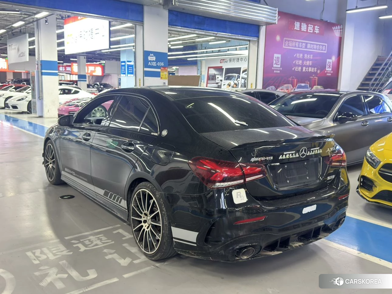 Mercedes-Benz Class A AMG 2021 Черный из Китая