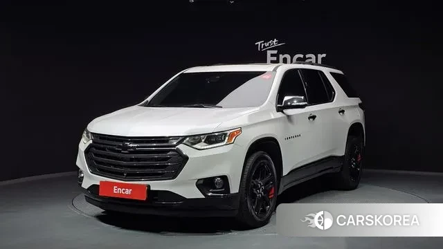 Chevrolet (GM Daewoo) Traverse 2020 Белый из Кореи