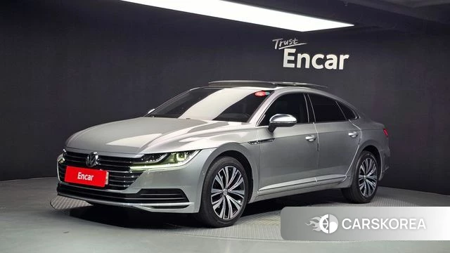 Volkswagen Arteon 2019 Серебристо-серый из Кореи
