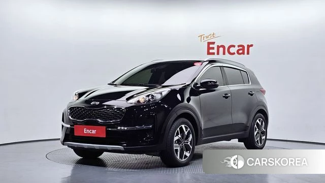 Kia Sportage The Bold 2021 Черный из Кореи
