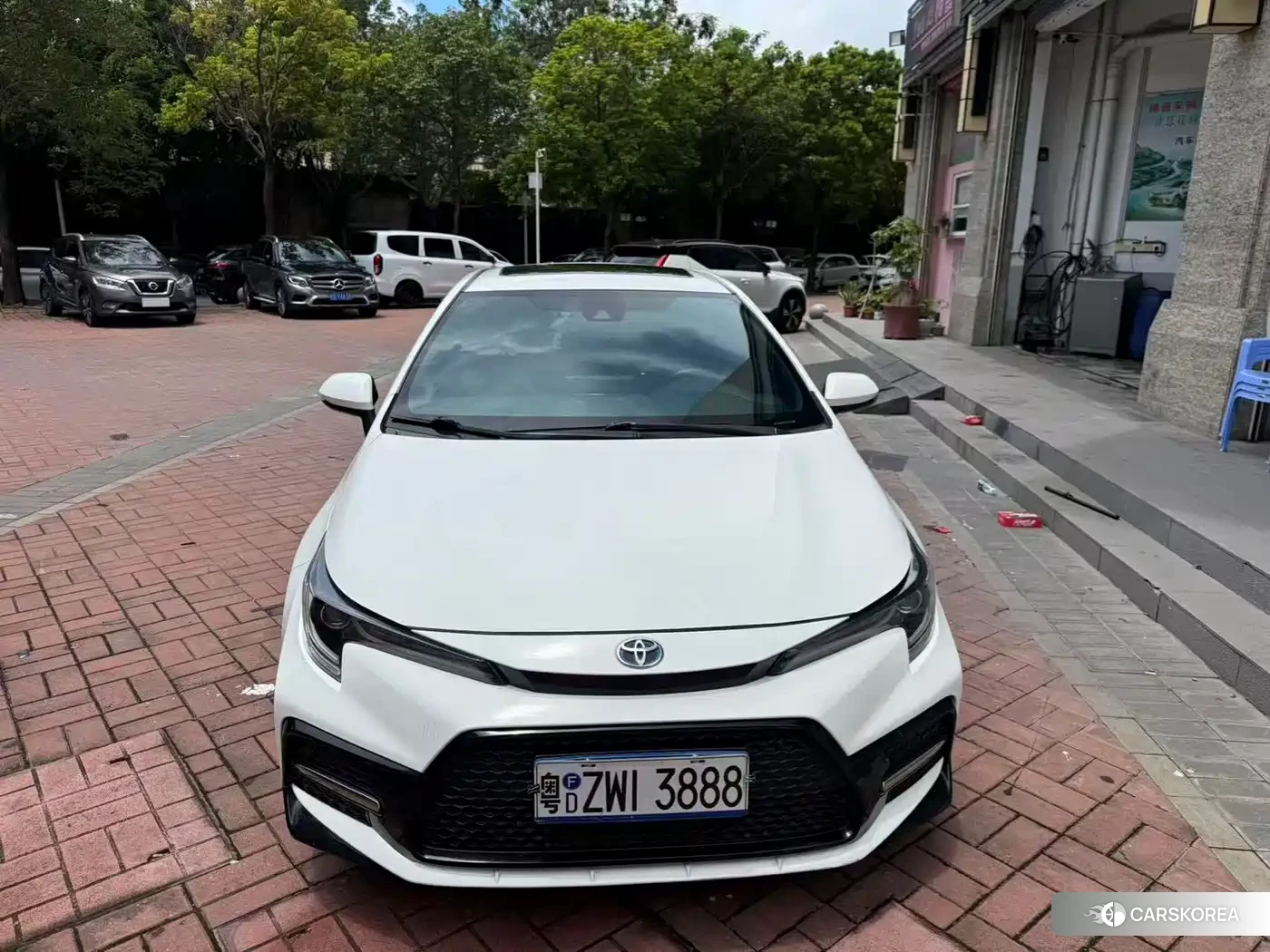 Toyota Levin 2022 Белый из Китая