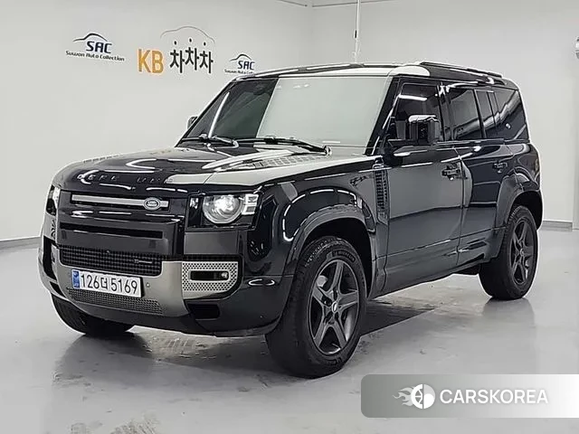Land Rover Defender (L663) 2021 Черный из Кореи