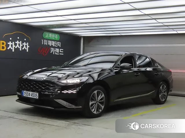 Kia K8 Hybrid 2022 Черный из Кореи