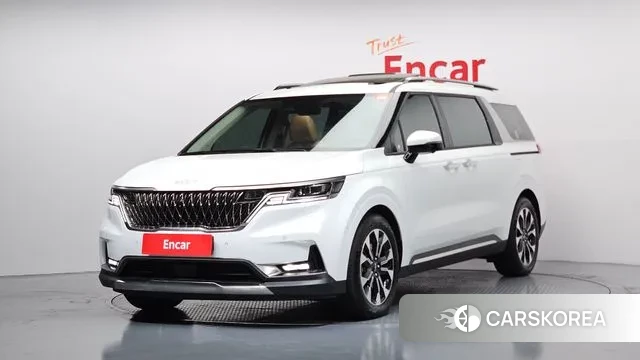 Kia Carnival 4th generation 2023 Белый из Кореи