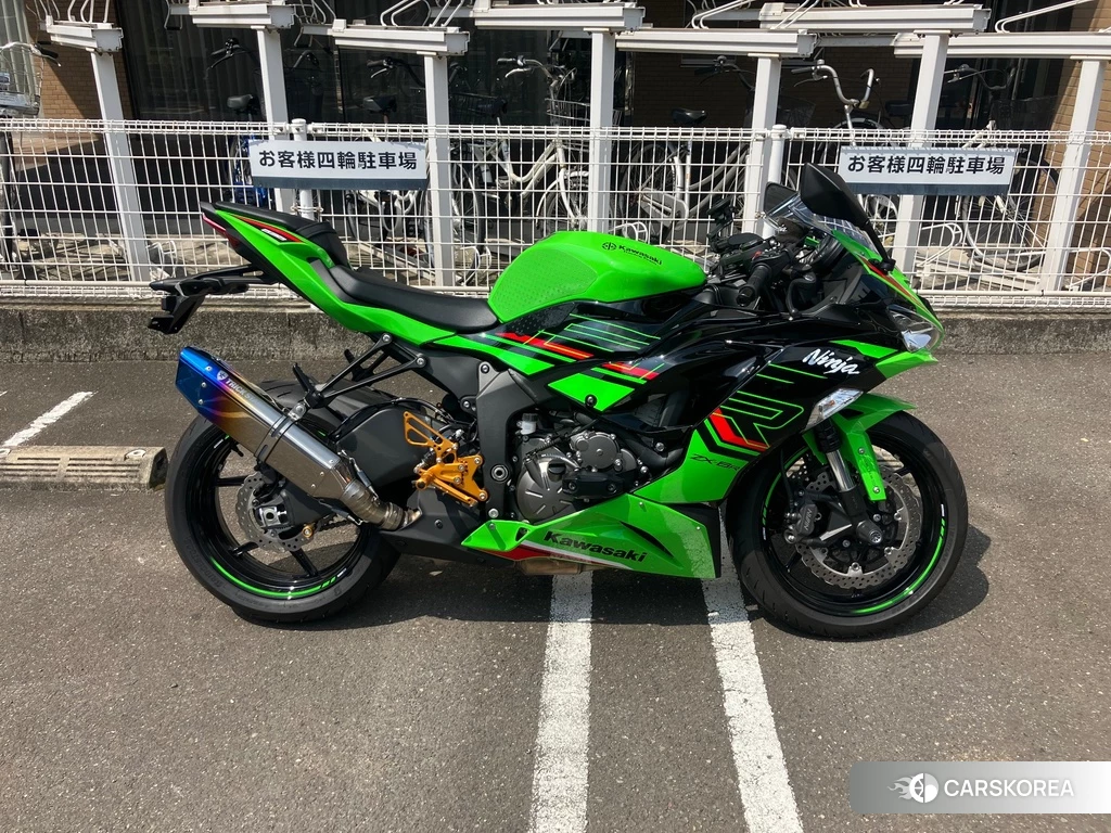 Проданный Kawasaki NINJA ZX-6R 2022 из Японии