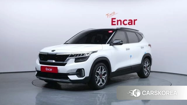 Kia Seltos 2021 Белый из Кореи