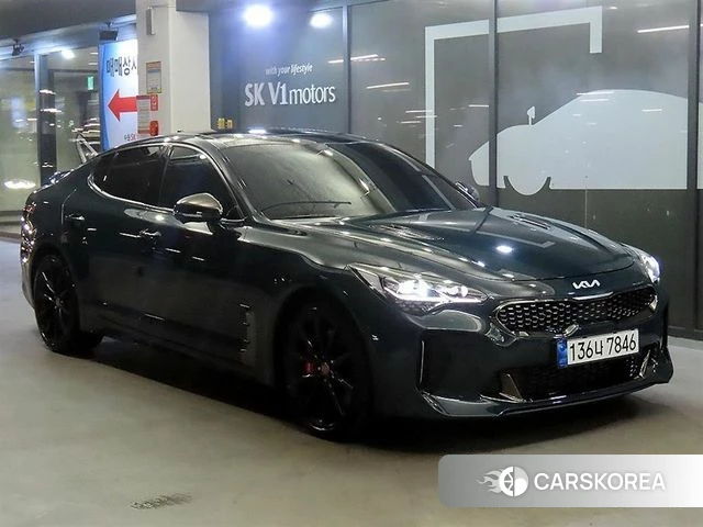 Kia Stinger Meister 2022 Зеленый из Кореи