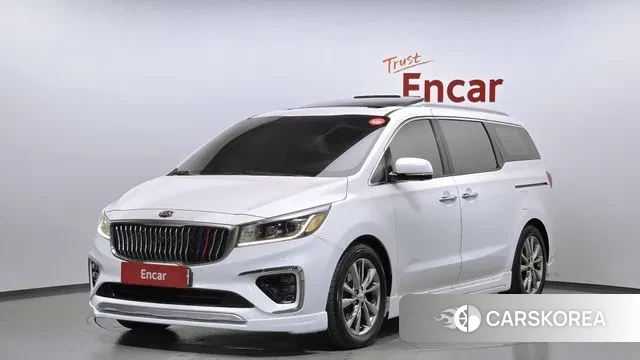 Kia The New Carnival 2019 Белый из Кореи