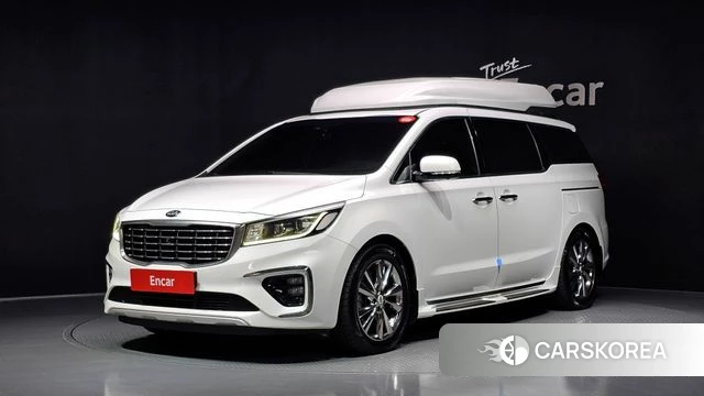 Kia The New Carnival 2018 Белый из Кореи