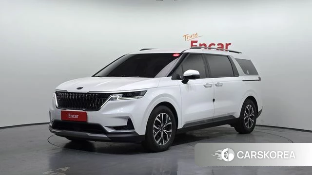 Kia Carnival 4th generation 2021 Белый из Кореи
