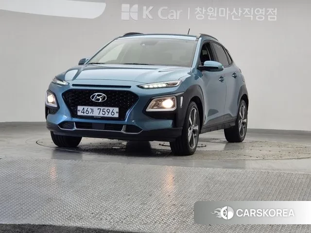 Hyundai Kona 2018 Синий из Кореи