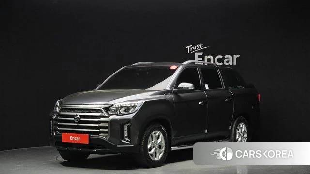 Ssangyong The New Rexton Sport 2022 Серый из Кореи