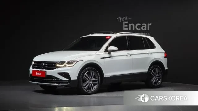 Volkswagen Tiguan second Generation 2023 Белый из Кореи