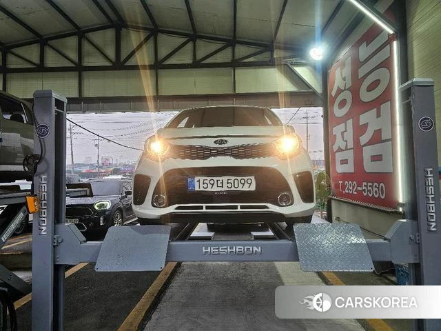 Kia All New Morning (JA) 2020 Белый из Кореи