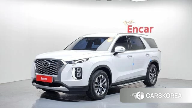 Hyundai Palisade 2021 Белый из Кореи
