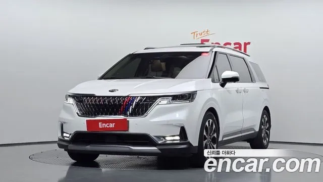 Kia Carnival 4th generation 2021 Белый из Кореи