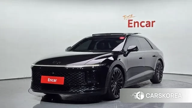 Hyundai Grandeur (GN7) 2023 Черный из Кореи