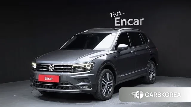 Volkswagen Tiguan Allspace 2020 Серый из Кореи