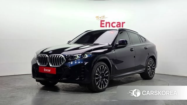 BMW X6 (G06) 2025 Черный из Кореи