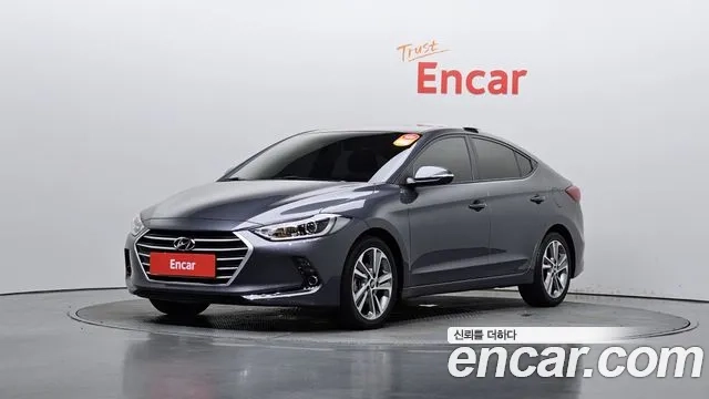 Hyundai Avante AD 2018 Серый из Кореи