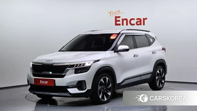 Kia Seltos 2022 Белый из Кореи
