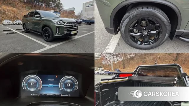 Ssangyong The New Rexton Sport 2022 Зеленый из Кореи