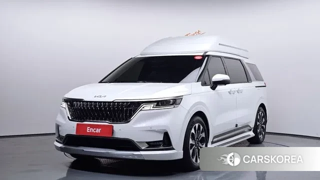 Kia Carnival 4th generation 2021 Белый из Кореи