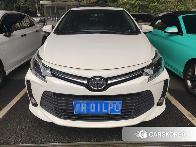 Toyota Vios 2023 Белый из Китая