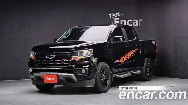 Chevrolet (GM Daewoo) Real New Colorado 2021 Черный из Кореи