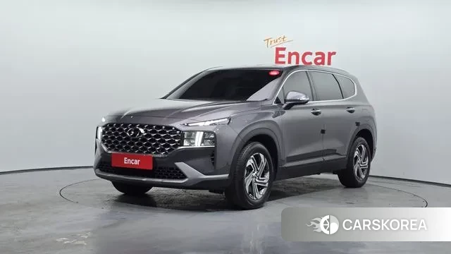 Hyundai The New Santa Fe 2021 Серый из Кореи