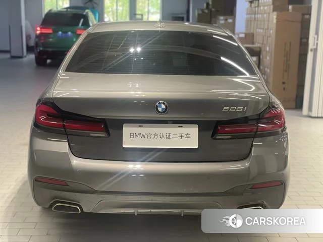 BMW 5 series (imported) 2021 Серебристо-серый из Китая