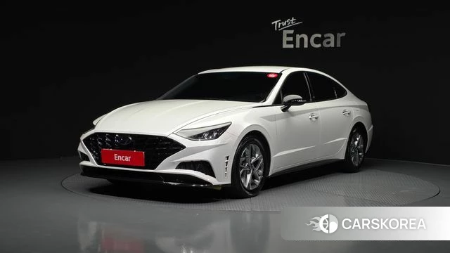 Hyundai Sonata (DN8) 2022 Белый из Кореи