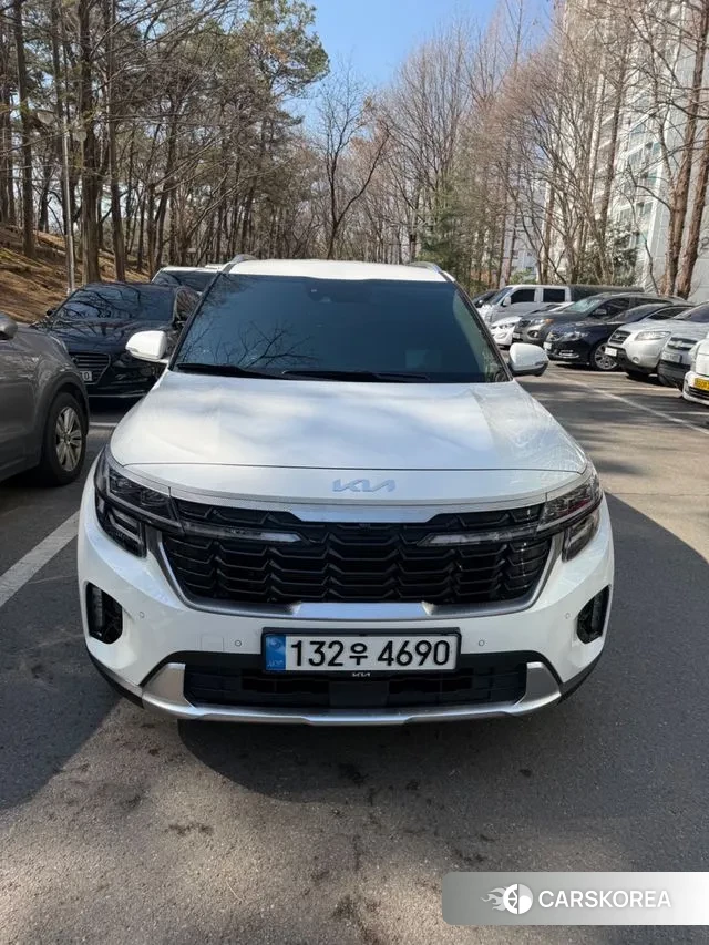 Kia The New Seltos 2023 Белый из Кореи