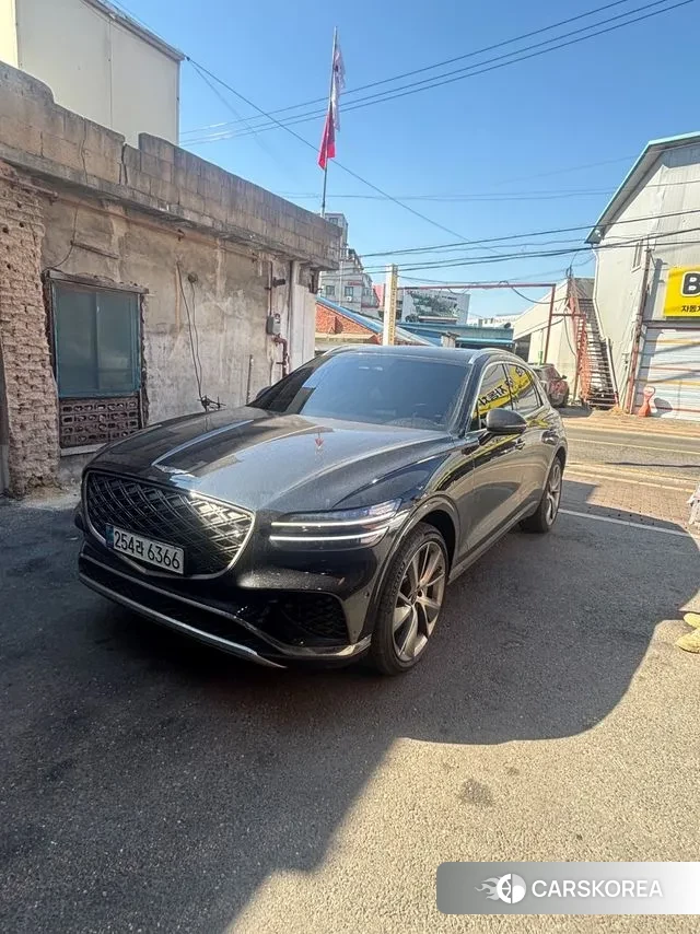 Genesis GV70 2024 Черный из Кореи