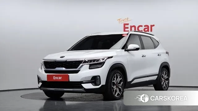 Kia Seltos 2021 Белый из Кореи