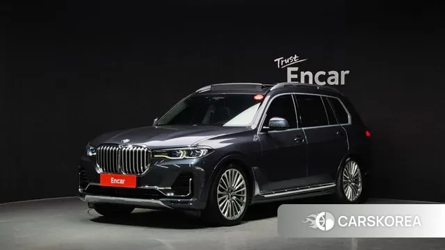 BMW X7 (G07) 2020 Серый из Кореи
