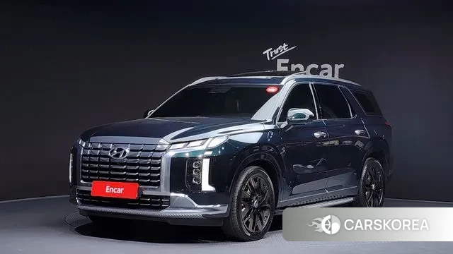 Hyundai The New Palisade 2023 Темно-зеленый из Кореи