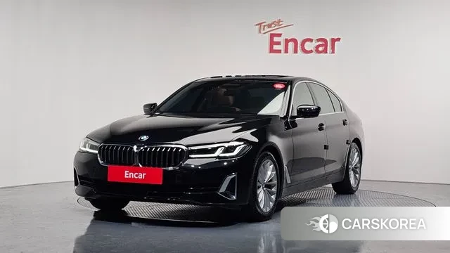 BMW 5 Series (G30) 2020 Черный из Кореи